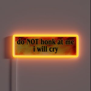 Do NOT Honk RGB Neon Sign
