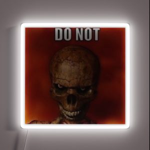 Do Not RGB Neon Sign