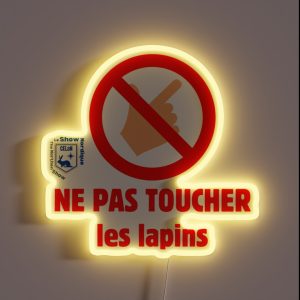 Do Not Touch RGB Neon Sign