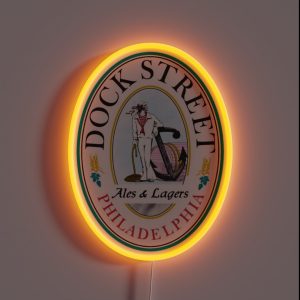 Dock Street Ales And Lagers RGB Neon Sign