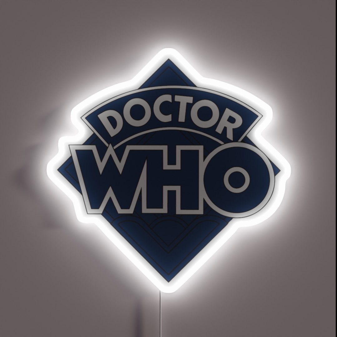 Doctor W Logo RGB Neon Sign Doctor W Logo RGB Neon Sign