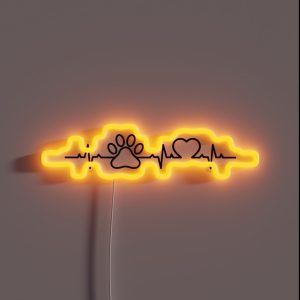 Dog Lover Nurse RGB Neon Sign