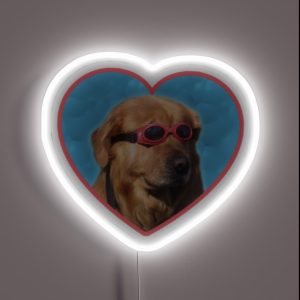 Dog With Googles RGB Neon Sign Dog With Googles RGB Neon Sign