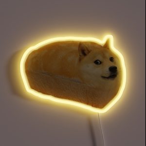 Doge Loaf RGB Neon Sign
