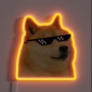 DOGE RGB Neon Sign