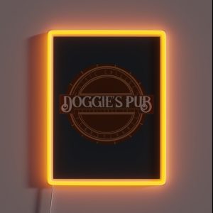 Doggie S Pub RGB Neon Sign