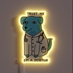 Dogtor RGB Neon Sign