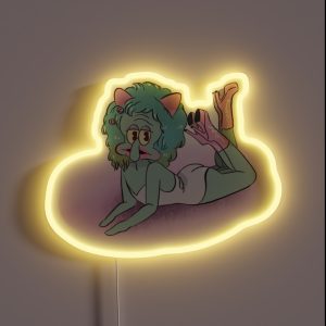 Doja Cat Squidward RGB Neon Sign