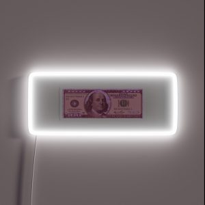 Dollar Bill RGB Neon Sign