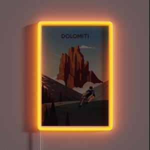 Dolomiti RGB Neon Sign