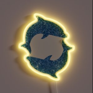 Dolphin Friends RGB Neon Sign Dolphin Friends RGB Neon Sign