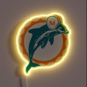 Dolphins RGB Neon Sign Dolphins RGB Neon Sign