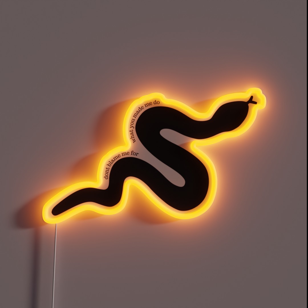 Don T Blame Me For What You Made Me Do RGB Neon Sign Don T Blame Me For What You Made Me Do RGB Neon Sign