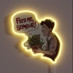 Don T Feed The Plants RGB Neon Sign Don T Feed The Plants RGB Neon Sign