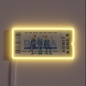 Donna And The Dynamos Mamma Mia RGB Neon Sign