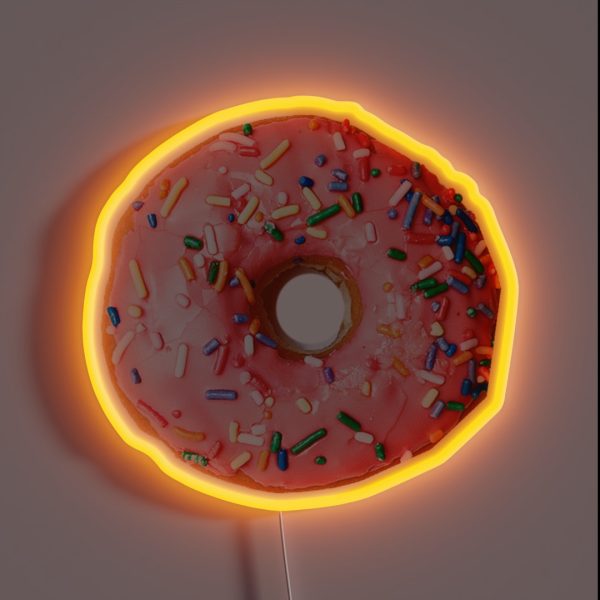 Donut RGB Neon Sign