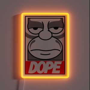 Dope Homer RGB Neon Sign