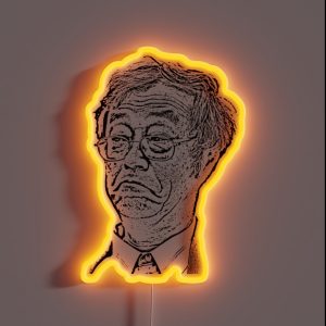 Dorian Satoshi Nakamoto RGB Neon Sign