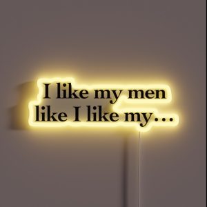 Double Entendre RGB Neon Sign Double Entendre RGB Neon Sign