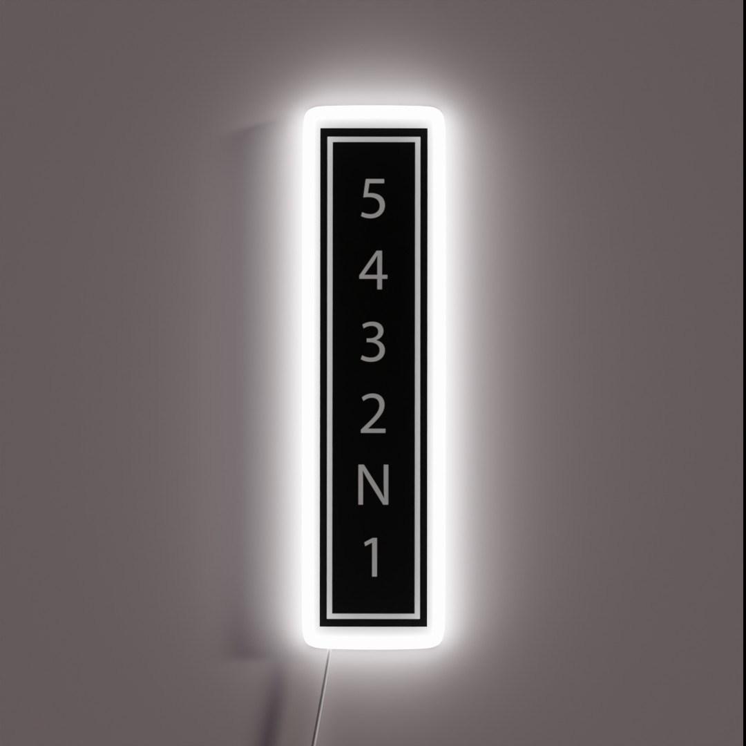 Downshift2 RGB Neon Sign Downshift2 RGB Neon Sign