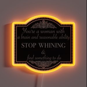 Downton Abbey Quote RGB Neon Sign