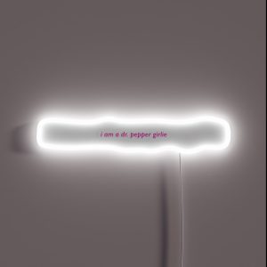 Dr Pepper Girlie RGB Neon Sign