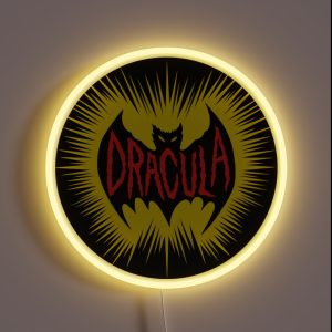 DRACULA LOGO RGB Neon Sign DRACULA LOGO RGB Neon Sign