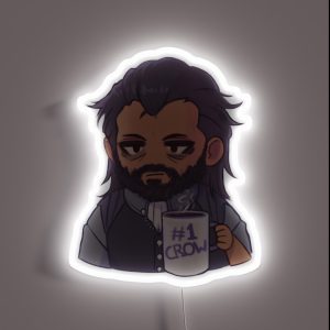 Dragon Age The Veilguard Lucanis 1 Crow RGB Neon Sign Dragon Age The Veilguard Lucanis 1 Crow RGB Neon Sign