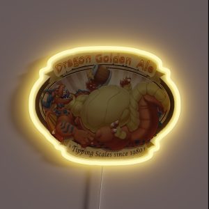 Dragon Ale RED RGB Neon Sign