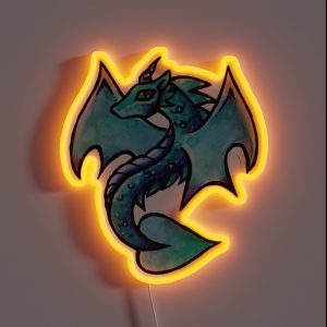 Dragon Artwork RGB Neon Sign Dragon Artwork RGB Neon Sign