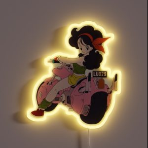 Dragon Ball Girl Launch RGB Neon Sign