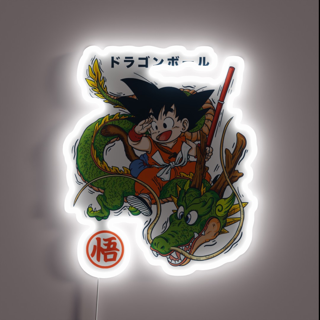 Dragon Ball Goku Son Goku Dragon Ball RGB Neon Sign Dragon Ball Goku Son Goku Dragon Ball RGB Neon Sign
