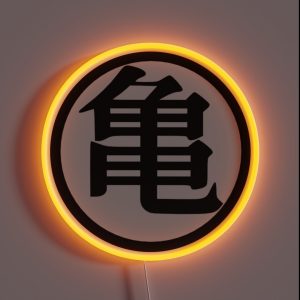 Dragon Ball Goku Turtle Logo RGB Neon Sign