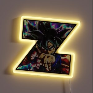Dragon Ball Z X Z Premium RGB Neon Sign Dragon Ball Z X Z Premium RGB Neon Sign