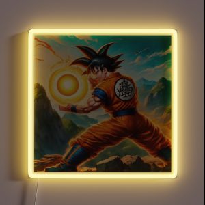 Dragon Ballz Saga RGB Neon Sign