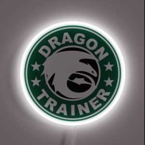 Dragon Trainer RGB Neon Sign