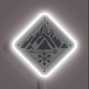 Dragonspine A Frozen Realm RGB Neon Sign Dragonspine A Frozen Realm RGB Neon Sign