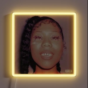 Drake Album Cover Her Loss RGB Neon Sign Drake Album Cover Her Loss RGB Neon Sign