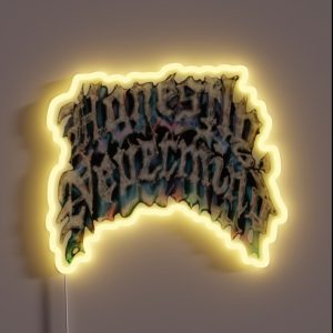 Drake Honestly Nevermind Album Cover Logo RGB Neon Sign