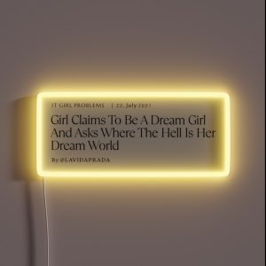 Dream Girl 3 RGB Neon Sign Dream Girl 3 RGB Neon Sign