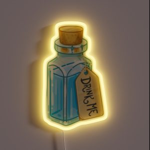 Drink Me Potion RGB Neon Sign