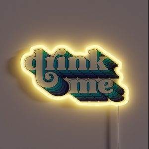 Drink Me RGB Neon Sign