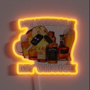 Drunk Driving RGB Neon Sign