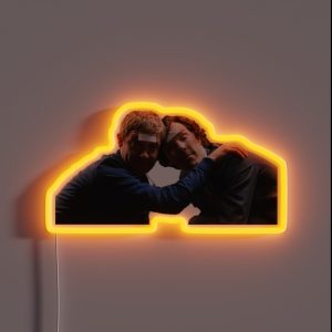 Drunk John And Drunk Sherlock RGB Neon Sign