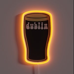 Dublin Pint RGB Neon Sign
