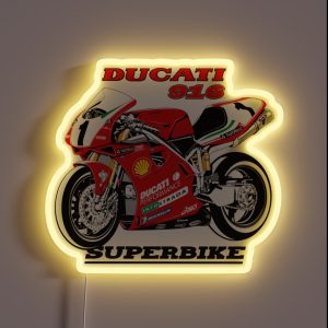 DUCATI 916 Superbike RGB Neon Sign