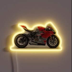 Ducati Panigale V4 S Corse RGB Neon Sign