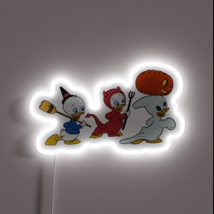 Duck Trio Halloween RGB Neon Sign