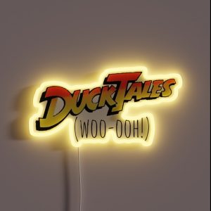 Ducktales Woo Ooh RGB Neon Sign Ducktales Woo Ooh RGB Neon Sign