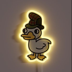 Ducktective RGB Neon Sign